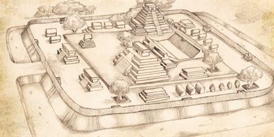 Ancient Mesoamerican fortifications which date to the time of the Book of Mormon are consistent with descriptions of fortifications in the Nephite record.
