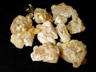 Frankincense resin. Image via Wikimedia Commons
