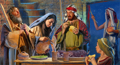 The Passover Supper. Image by Brian Call.