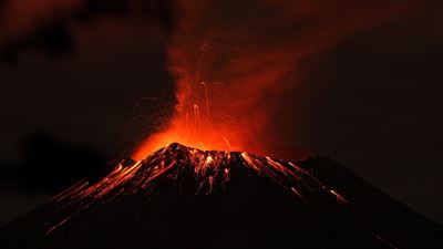 Popocatepetl eruption. Image via cnn.com.