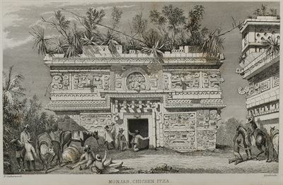 Illustration from Incidents of Travel in Central America, by John L. Stephens and Frederick Catherwood. Image via metmuseum.org.